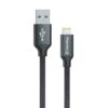COLORWAY Kábel, Cable USB Apple Lightning 1m 2.1A black (CW-CBUL004-BK)