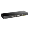 D-LINK Switch 24x10Gbps + 4xGigabit SFP+ Menedzselhető Rackes, DGS-1250-28X