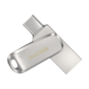 SANDISK Pendrive 186465, DUAL DRIVE LUXE, TYPE-C™, USB 3.1 Gen 1, 256GB, 150MB/S