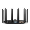 TP-LINK Wireless Router Tri Band AX6600 1xWAN(2500Mbps) + 4xLAN(1000Mbps) + 2xUSB, Archer AX90