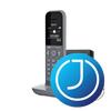 GIGASET ECO DECT Telefon CL390, műhold szürke