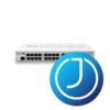 MIKROTIK Cloud Router Switch 24x1000Mbps + 2x10Gbps SFP+, Menedzselhető, Asztali - CRS326-24G-2S+IN
