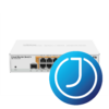 MIKROTIK Cloud Router Switch 8x1000Mbps (POE) + 4x1000Mbps SFP, Asztali, Rackes- CRS112-8P-4S-IN