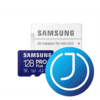 SAMSUNG Memóriakártya, PRO Plus microSD kártya (2021) 128GB, CLASS 10, UHS-1, U3, V30, A2, + Adapter, R160/W120
