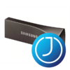 SAMSUNG Pendrive BAR Plus USB 3.1 Flash Drive 64GB (Titan Grey)
