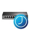 TP-LINK Switch 9x100Mbps (8xPOE+), TL-SF1009P