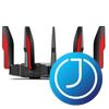 TP-LINK Wireless Router Tri Band AX11000 1xWAN(2500Mbps) + 8xLAN(1000Mbps) + 1xUSB 3.0 + 1xType C, Archer AX11000