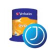 VERBATIM DVD-R lemez, AZO, 4,7GB, 16x, 100 db, hengeren,