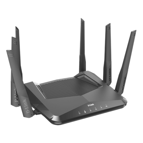 D-LINK Wireless Router Dual Band AX5400 1xWAN(1000Mbps) + 4xLAN(1000Mbps) + 2xUSB, DIR-X5460