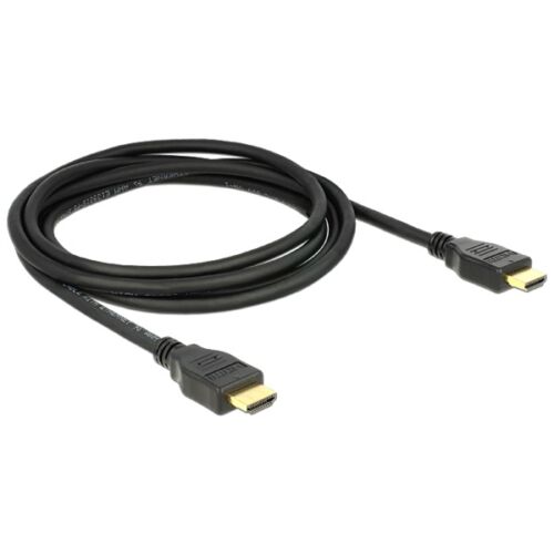 DELOCK kábel HDMI male/male összekötő 4K 60Hz, 2m