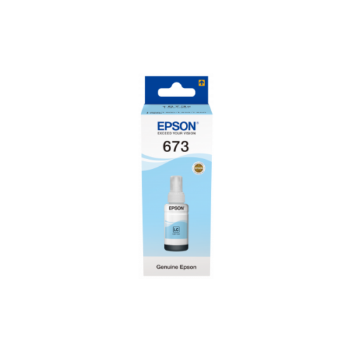 EPSON Patron - T6735 (L800/L1800, 70ml, világoskék)