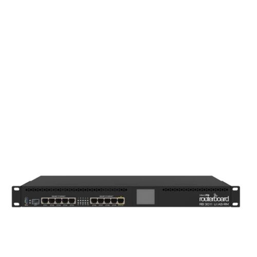 MIKROTIK Vezetékes Router RouterBOARD RB3011UiAS-RM 10 x 1000 Mbps 1 x SFP, 1 x USB