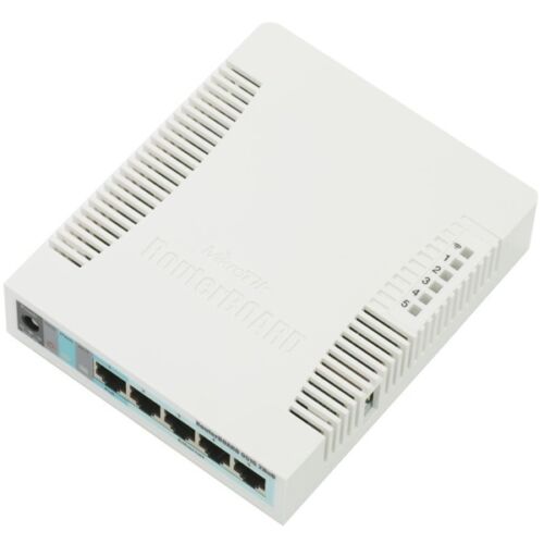 MIKROTIK Router - RB951G-2HND - 5GbitLAN, 1USB, 2,4GHz, RouterOS L4