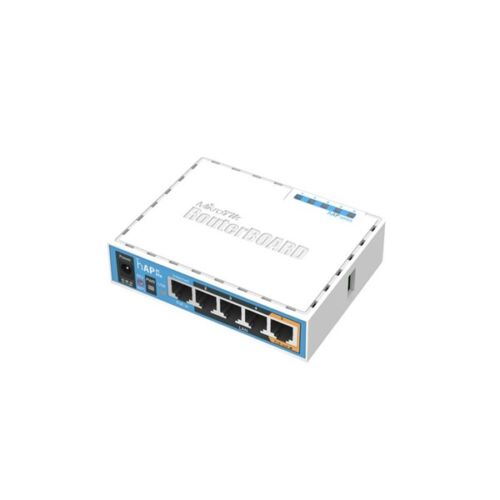 MIKROTIK Router - RB952UI-5AC2ND - 5x100MbitLAN, 1USB, AC750, 300Mbps/433Mbps, PoE-out, RouterOS L4 (hAP ac Lite)
