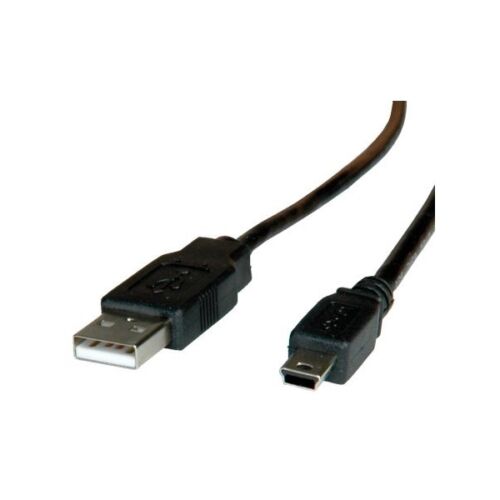 ROLINE kábel USB-A 2.0 - mini 5 PIN 3m, Összekötő