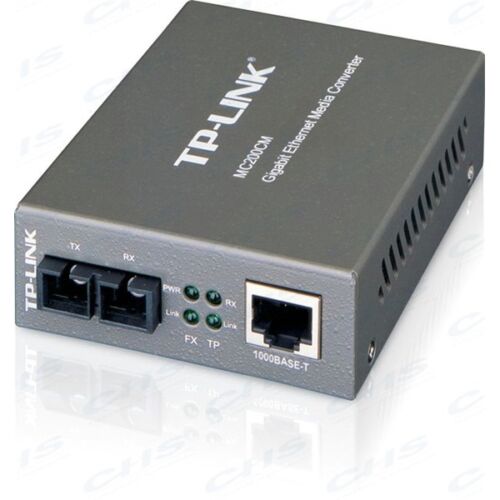 TP-LINK Optikai Media Konverter 1000(réz)-1000FX(SC) Multi mód, MC200CM