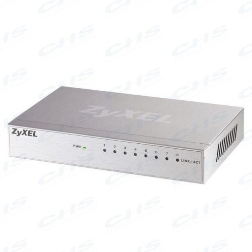 ZYXEL Switch 8x1000Mbps, Fémházas Asztali, GS-108BV3-EU0101F