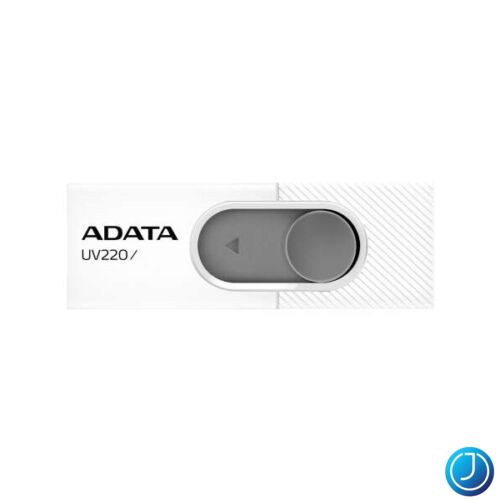 ADATA Pendrive 64GB, UV220, Fehér-szürke