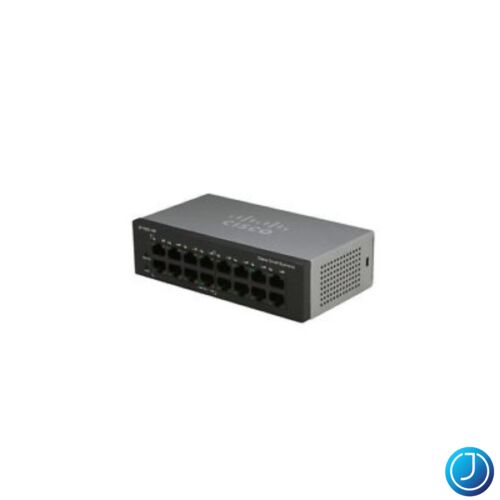 CISCO Switch 16x100Mbps, Asztali, Nem Menedzselhető - SF110D-16-EU