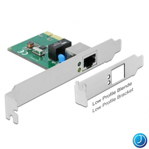 DELOCK PCI-E x1 Vezetékes hálózati Adapter, 1x Gigabit LAN RTL8111