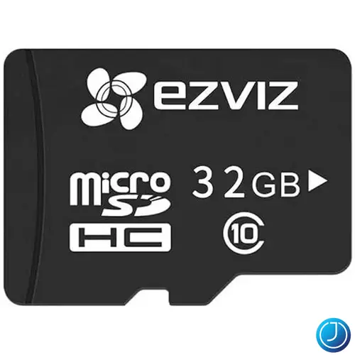 EZVIZ 32GB MicroSD kártya az EZVIZ biztonsági kamerákhoz, C10 class,Max read speed 90MB/s; Max write speed 20MB/s