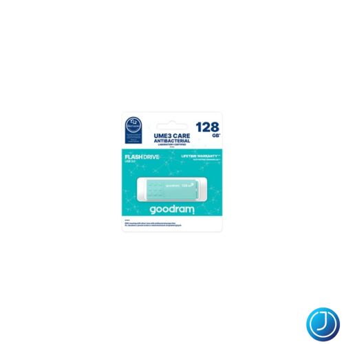GOODRAM Pendrive 128GB, UME3 CARE USB 3.1, (Antibakteriális ház)