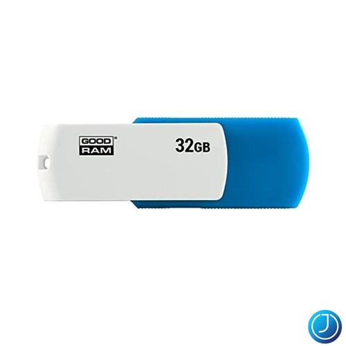 GOODRAM Pendrive 32GB, UCO2 USB 2.0, Kék-Fehér