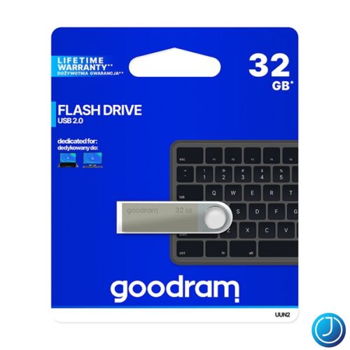GOODRAM Pendrive 32GB UUN2 USB 2.0, Szürke