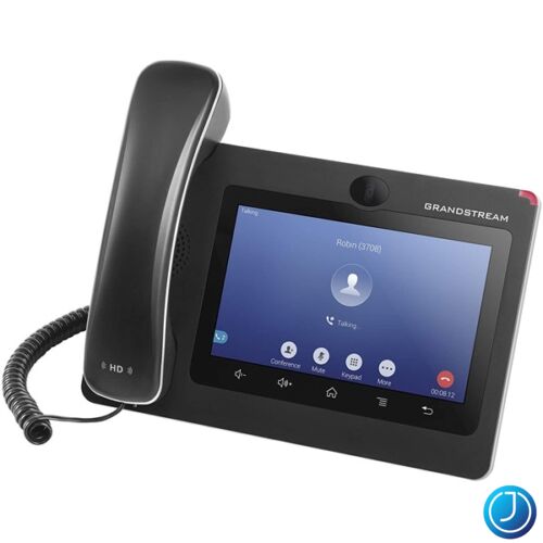 GRANDSTREAM IP Multimédiás Telefon Android rendszer, HD színes LCD Érintőképernyős POE, GXV3370