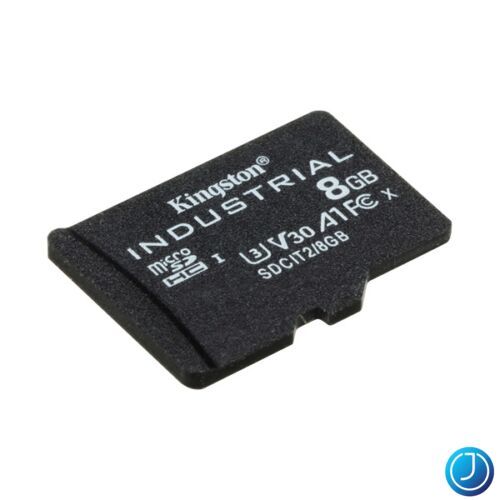 KINGSTON Memóriakártya MicroSDHC 8GB Industrial C10 A1 pSLC Adapter nélkül