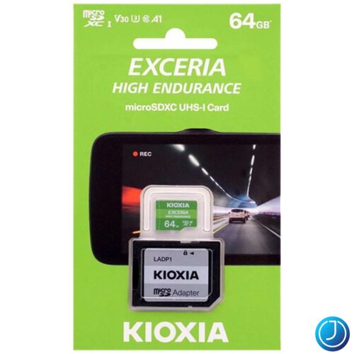 KIOXIA Memóriakártya MicroSDXC 64GB Exceria High Endurance CL10 UHS-I U3 + Adapter (TOSHIBA)