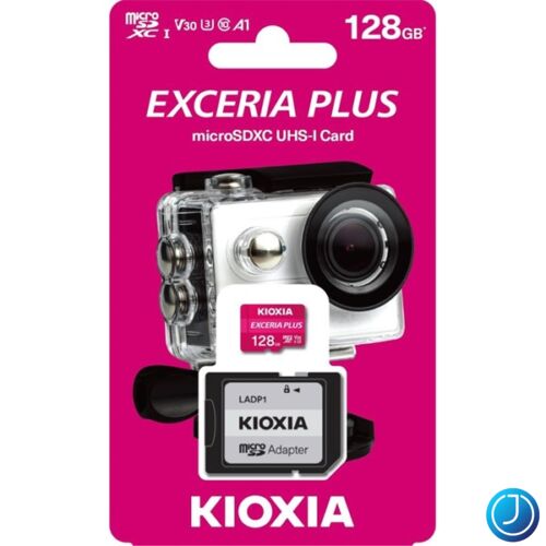 KIOXIA Memóriakártya SDXC 128GB CL10 UHS-I U3 + adapter (TOSHIBA)