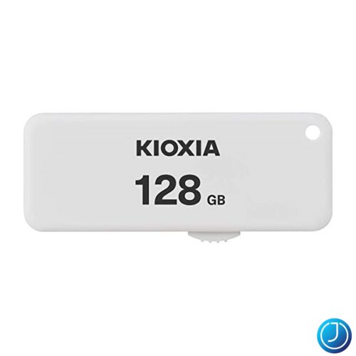 KIOXIA Pendrive 128GB, Yamabiko USB 2.0, Fehér (TOSHIBA)