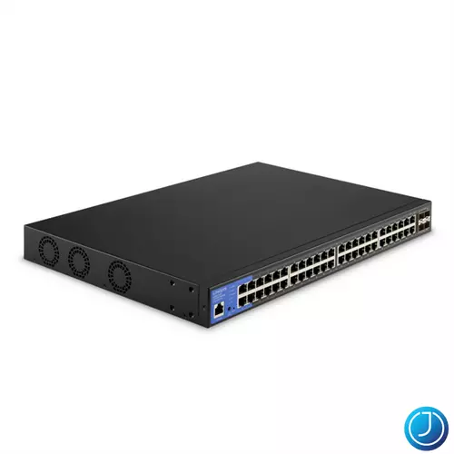 LINKSYS Switch LGS352MPC, 48x1000Mbps 4x10G SFP+, POE+ 740W (48-Port Business managed POE+ Gigabit Switch + 4 SFP+ port)