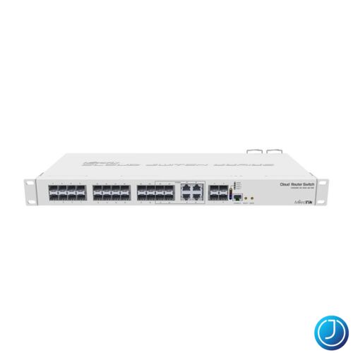 MIKROTIK Cloud Router Switch 4x1000Mbps SFP Combo + 20x1Gbps SFP + 4x10Gbps SFP+, Fémházas, Rackes - CRS328-4C-20S-4S+RM