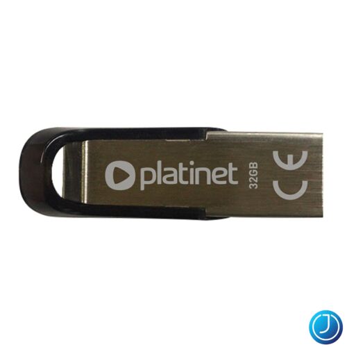 PLATINET Pendrive, 32GB, S-Depo, USB 2.0, vízálló, ezüst