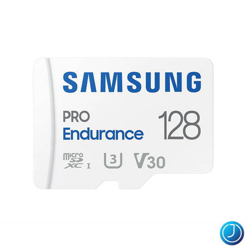SAMSUNG Memóriakártya, PRO Endurance microSD kártya 128GB, CLASS 10, UHS-I (SDR104), + SD Adapter, R100/W40