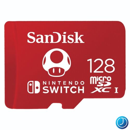 SANDISK 183552, microSDXC KÁRTYA NINTENDO SWITCH 128GB, 100MB/s, U3, C10, A1, UHS-1
