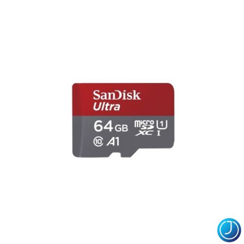 SANDISK 186501, MICROSD ULTRA®KÁRTYA 64GB, 120MB/s, A1, Class 10, UHS-I