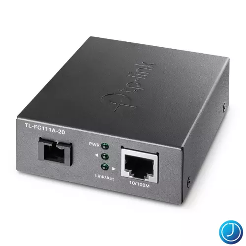TP-LINK Optikai Media Konverter WDM 100(réz)-100FX(SC) Single mód, FC111A-20