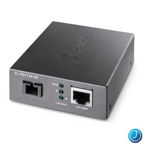 TP-LINK Optikai Media Konverter WDM 100(réz)-100FX(SC) Single mód, TL-FC111A-20