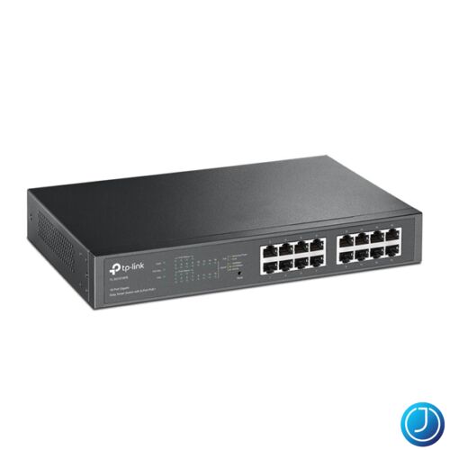 TP-LINK Switch 16x1000Mbps (8xPOE), Easy Smart, TL-SG1016PE