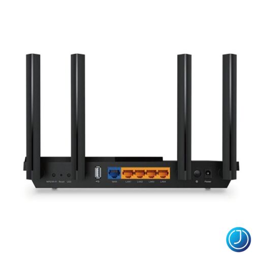 TP-LINK Wireless Router Dual Band AX3000 1xWAN(1000Mbps) + 4xLAN(1000Mbps) + 1xUSB 3.0, Archer AX55