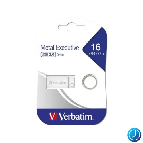 VERBATIM Pendrive, 16GB, USB 2.0,  "Exclusive Metal"