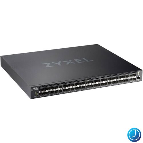 ZYXEL Switch  48xGigabit SFP + 4xGigabit SFP+, Fémházas Menedzselhető Rackes, XGS4600-52F-ZZ0101F